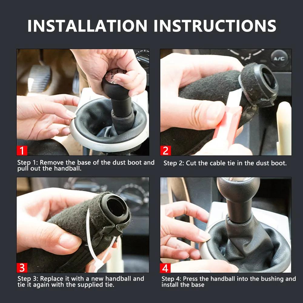 Für PEUGEOT CITROEN Auto Schalthebelknauf Manschette Gehäuse C1 C3 C4 106 107 205 206 207 306 307 308 309 405 406 407 508 605 607 806 807