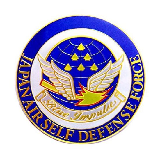 Kokusaiboeki Original Sticker Blue Impulse Emblem Finished Product