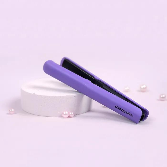 GP103CVPP Glam Chic Mini Volume Hair Iron (Glam Purple) Portable Travel Free Voltage