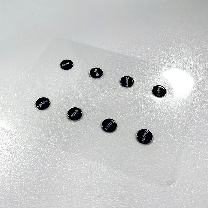 

1 упаковка стеклянных накладок для мыши, сделай сам, универсальные точки, ножки для мыши, наклейки