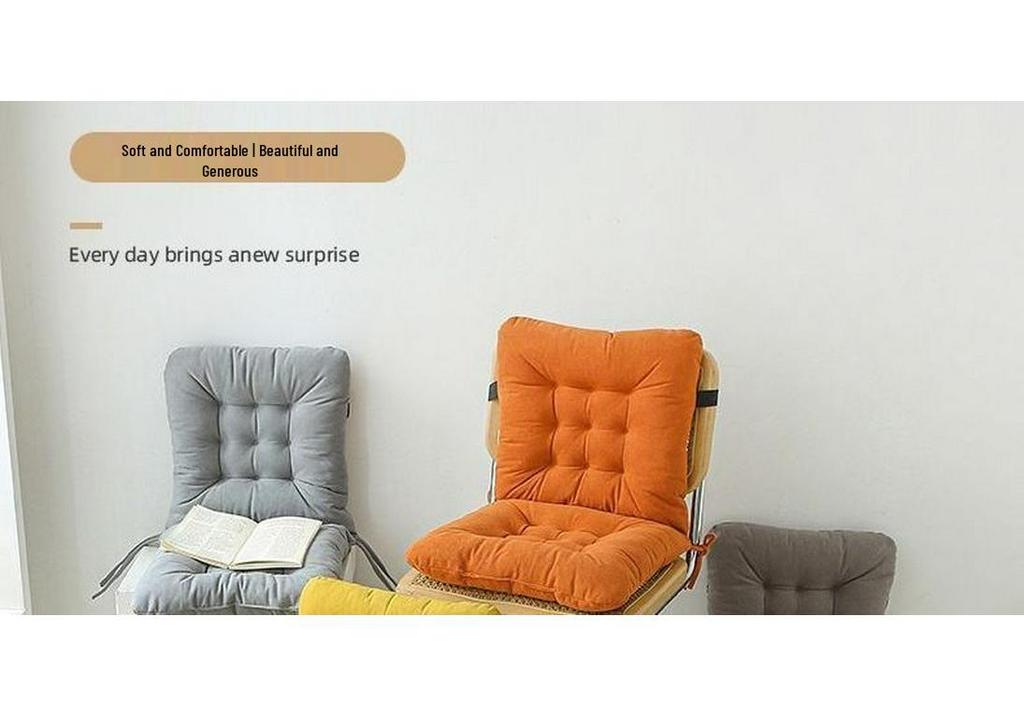 Ultra-Soft Lumbar and Seat Cushion for Office, Restaurant, Dorm, or Integrated Chairs