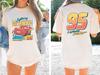 Vintage Lightning McQueen Comfort Colors Shirt Unisexs Cotton Casual Summer New Unisexs and Womens Streetwear