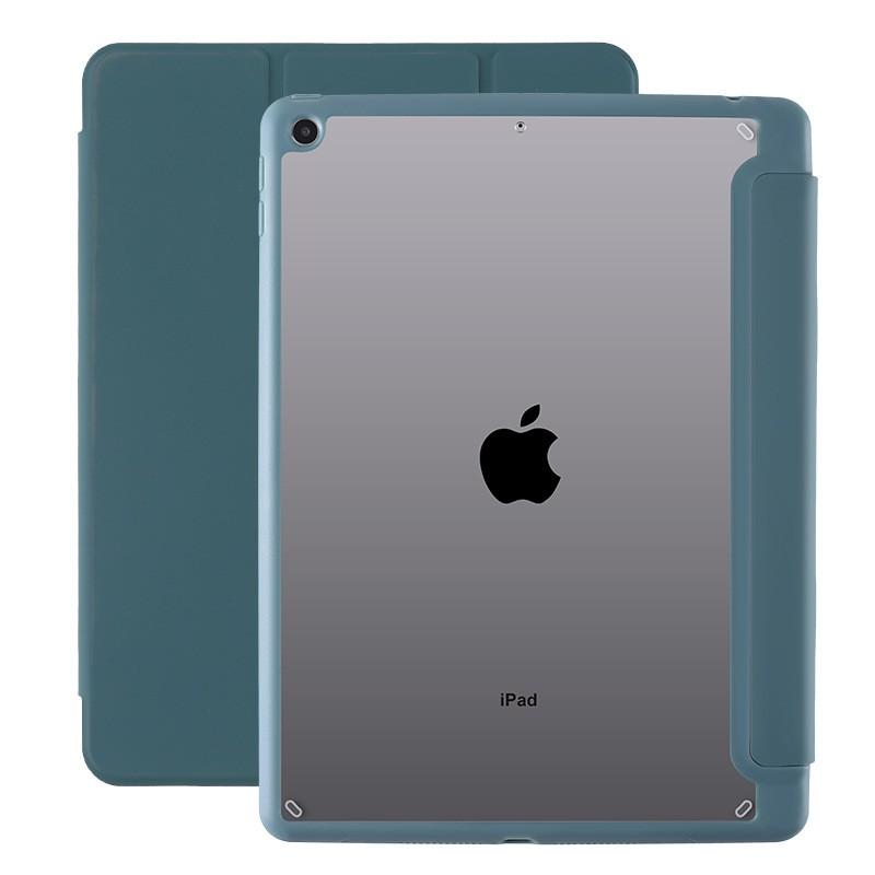 IPad 10.9 Case With Pencil Holder Pro 11 Acrylic Air 5 Hard Shell 12.9 Folio Cover