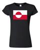 Junior Greenland Country Flag Denmark Nuuk State Nation Patriotic DT T-Shirt Tee Unisex T-Shirt