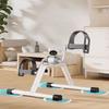 Portable Pedal Exerciser Under Desk Bike Pedal Exerciser Adjustable Resistance Mini Bicycle Trainer Non Slip for Home Exercise