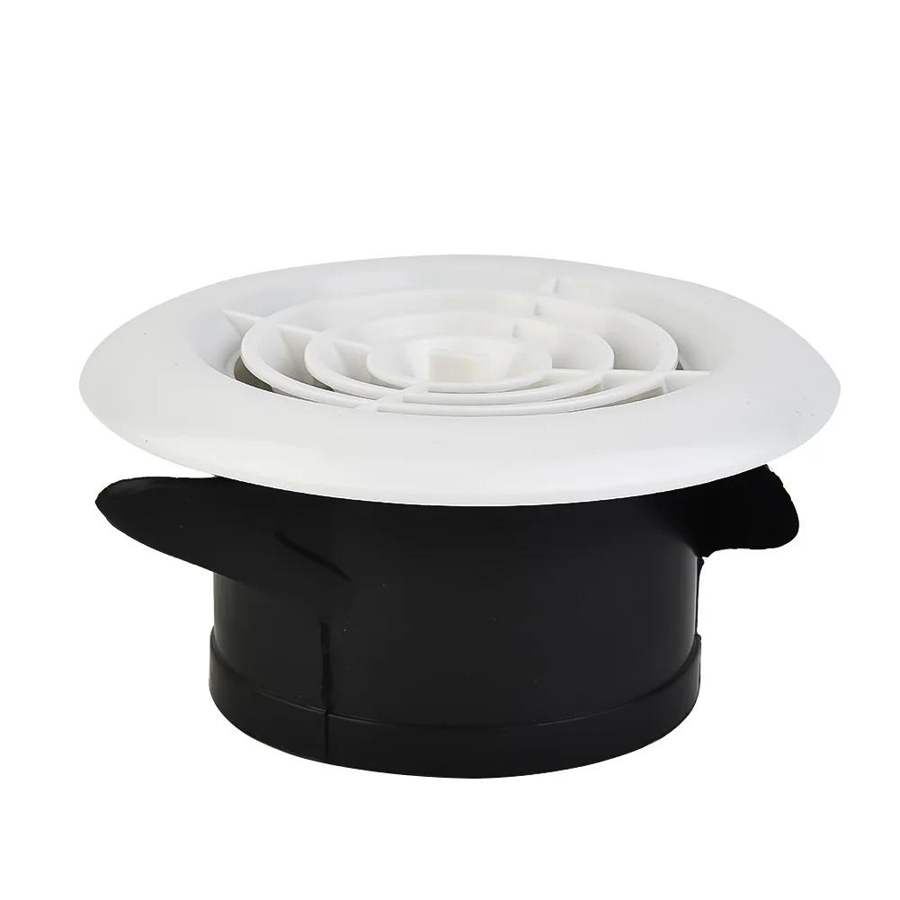 1 X Round Air Vent Louver Grille Cover Outlet Adjustable Exhaust Vent Ducting Ventilation-Grilles 75mm-150mm Air Vent Cover