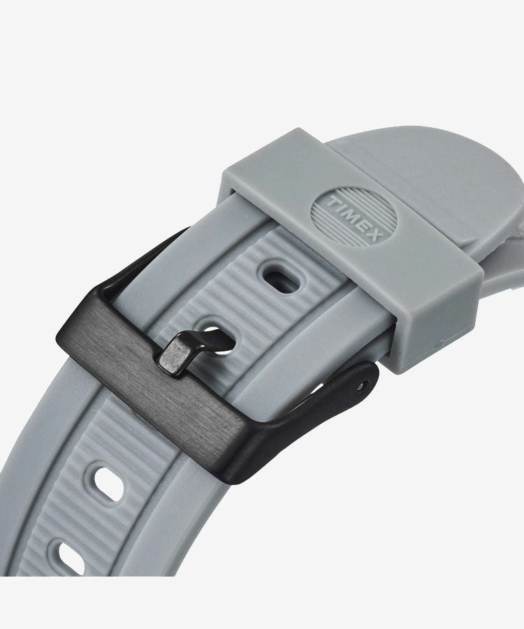 TIMEX TW5M54500 Ironman 8-Lap Gray Shade Digital Watch Gray Resin Strap Japan Authentic