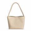 Retro Textured Weaving Handbag: Versatile Single Shoulder Vegetable Basket Bag