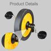 Kids Tricycle Wheels 9 Inch Wheel Bearing Universal Sturdy with Pedal Portable Quick To Install