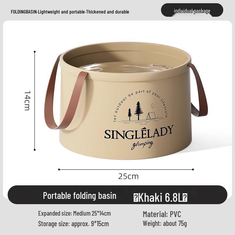 

Portable Foldable Large Foot Bath Basin - Ideal for Dorms and Travel