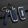 Compatible Jeep Key Case for Compass, Renegade, Cherokee, Grand Commander, Grand Cherokee