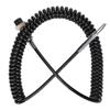 Radio Microphone Cable Replacement Female Hand Mic Cord with Prewired 4 Pin Connector for CB HAM Radio