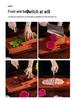 Wenge Wood Antibacterial Double-Sided Cutting Board – Anti-Mold, Solid Wood for Kitchen Use