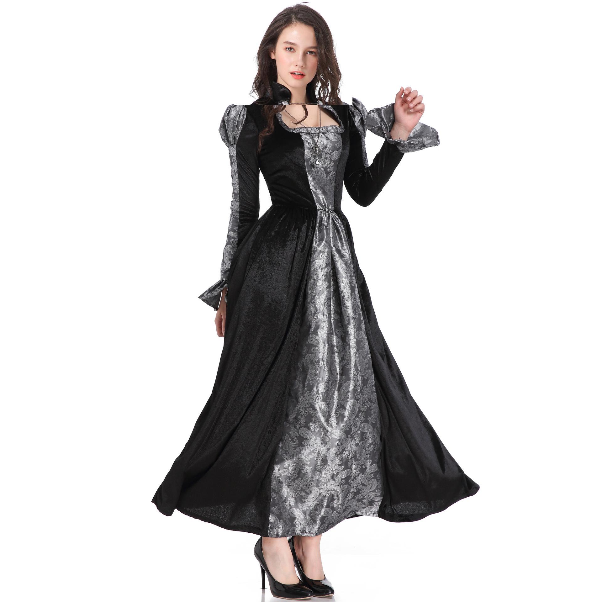 

Платье Смерти Вампира Вампира, Костюм на Хэллоуин, Костюм Ведьмы, Женское Платье Призрака M