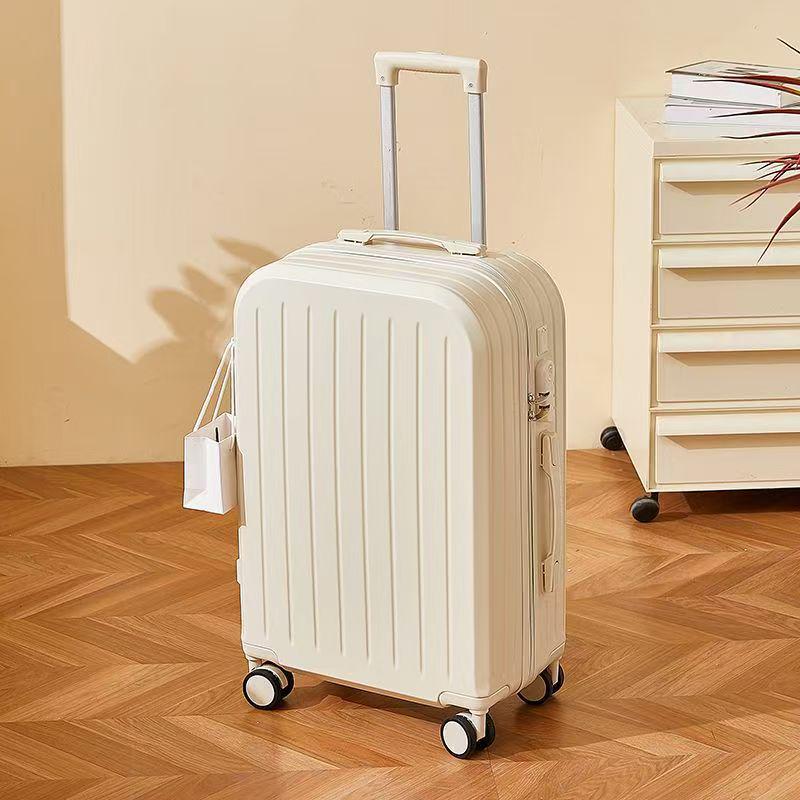 2025 Travel Suitcase: 20-Inch Silent Trolley for Women, Men, and Kids.