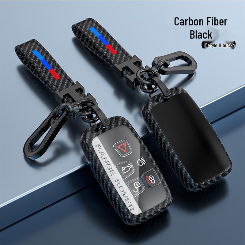 Metal Key Case for Land Rover Range Rover, Freelander, Discovery 5, Defender, Velar Cars.