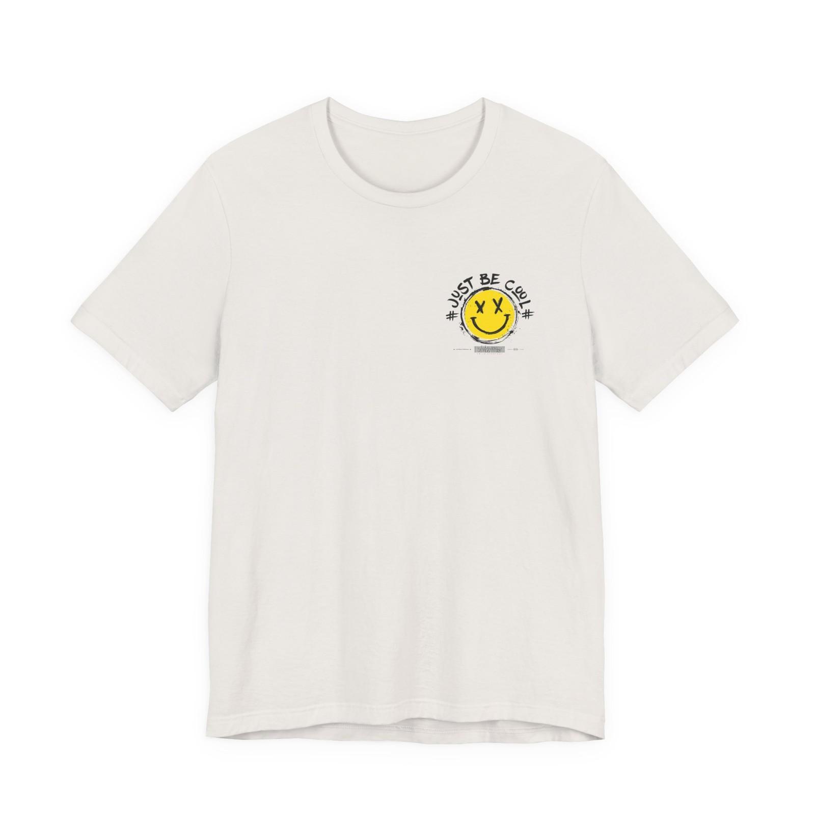 Melting Smiley Face T-Shirt | Vintage Streetwear Graphic S разноцветный