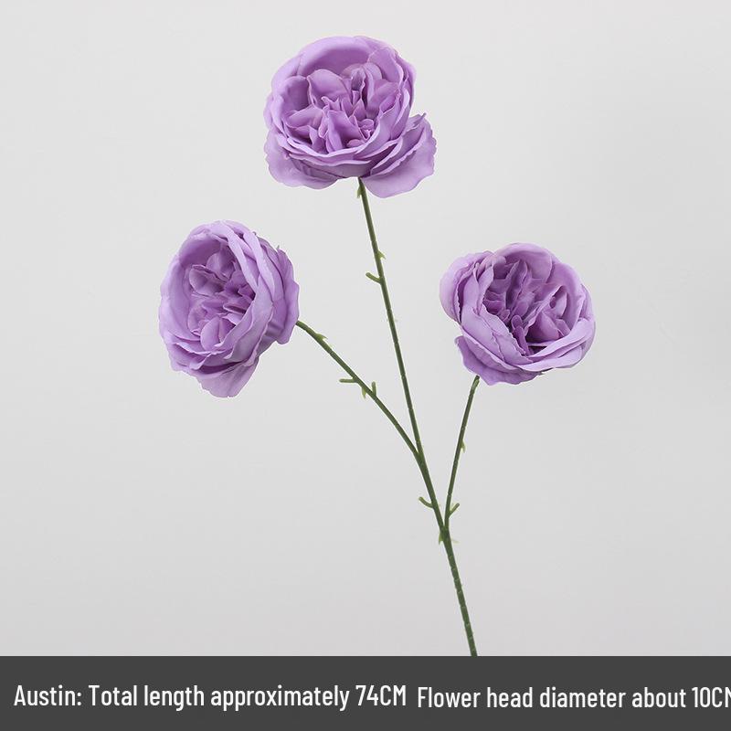 10-Piece Purple Series Artificial Floral Set: Ground Row, Aisle, and Burgundy Wedding Decoration Flowers