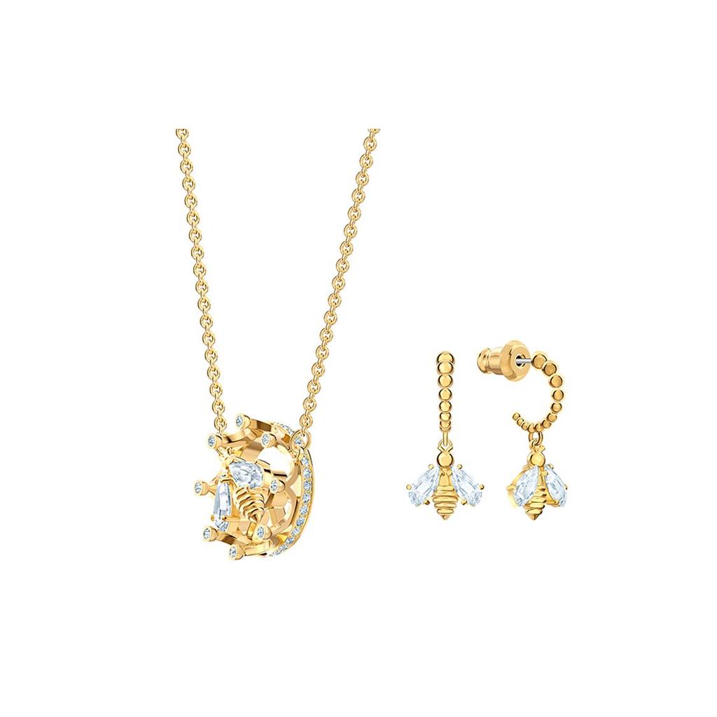 Swarovski Bee A Queen Necklace With Bee Element Women Necklace 5490887