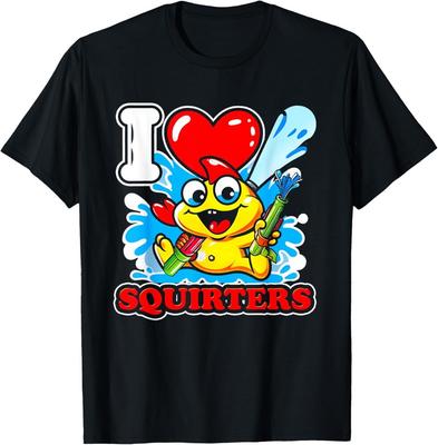 Retro I Love Heart Squirters Meme Funny 80's Squirt Guns T-Shirt Unisex T-Shirt