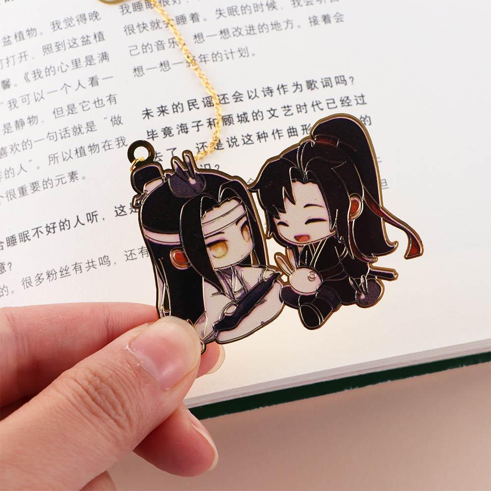 Grandmaster of Demonic Student Gift School Supply Bookmark Stationery Mo Dao Zu Shi Book Markers