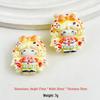 Cartoon Lisa Kitten Girl Resin Accessories: DIY Cream Glue, Hair Clip, Hair Tie, Keychain, Phone Case Ornament