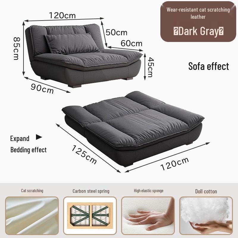 Minimalist Foldable Sailboat Sofa Bed for Home, Apartment, or Rental