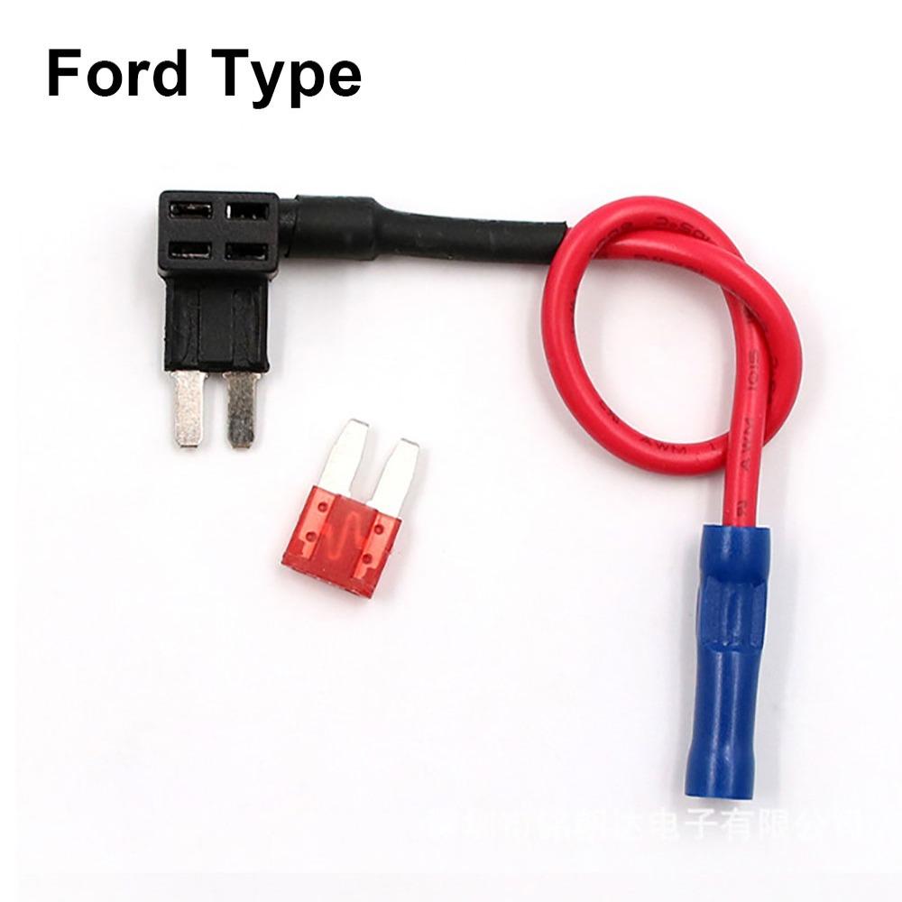 1Pcs 12V/24V 10A Fuse Holder Micro Mini Standard Automotive Fuses Tap  Car Accessories