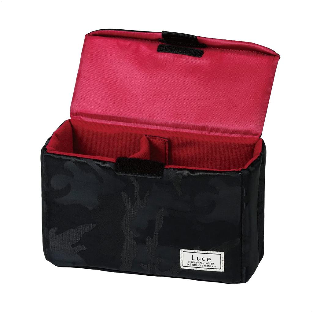 Kenko LUCE Kamerainnenbox Schwarze Tasche, S, 1,7L, Camouflage, AOS-LU1IB S-BKC