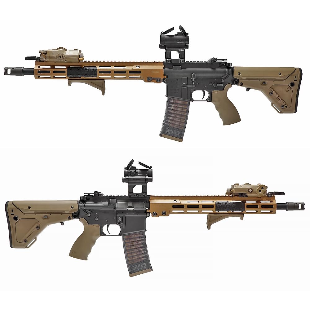 Ryohin Buhin Spare Magazine for Tokyo Marui M4 Series Electric Guns, Officially Licensed LANCER L5 AWM 300BLK, 150 Rounds, Reinforced Polymer, Black