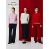 Zhenbei Women's Cable Knit Cashmere Sweater