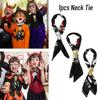 Adults Kids Halloween Pirate Skull Neckties Makeup Costumes Decor Dress Up Props
