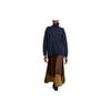 Color Block Pleated Accordion Casual Long Skirt Women Skirts 462663-36