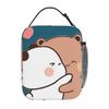 Bubu Dudu Cartoon Panda Bears Insulated Lunch Bag for Women Children Leakproof Food Boxes Thermal Lunch Box Tote