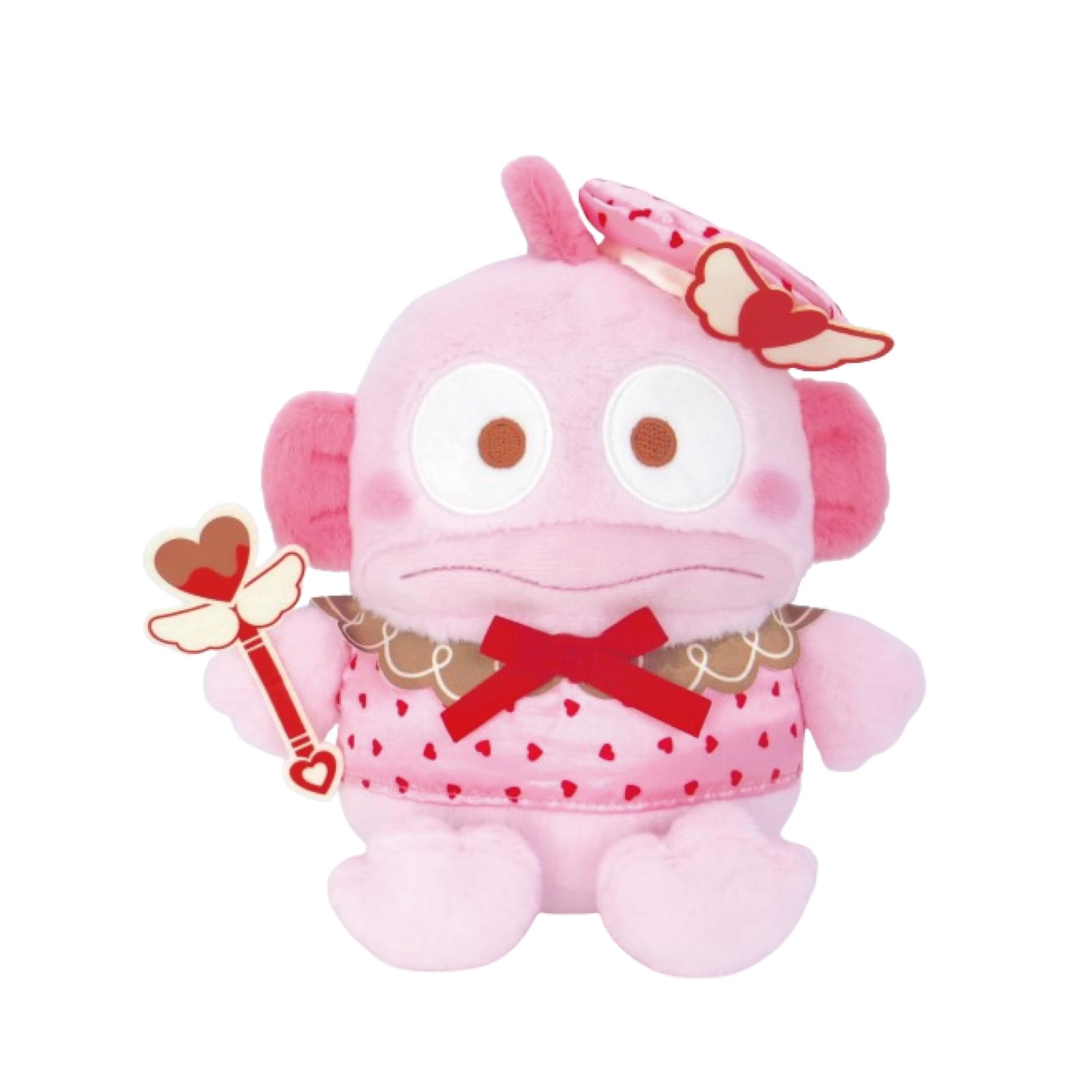 

Nakajima Corporation Sanrio Characters Magical Heart Hangyodon Plush Toy S 205193-24 H21 x W21.5 x D17.5cm