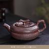 1 set di teiere cinesi in argilla viola Yixing, in ceramica grezza, retrò, fatte a mano, di piccola capacità, set da tè Kung Fu per uso domestico