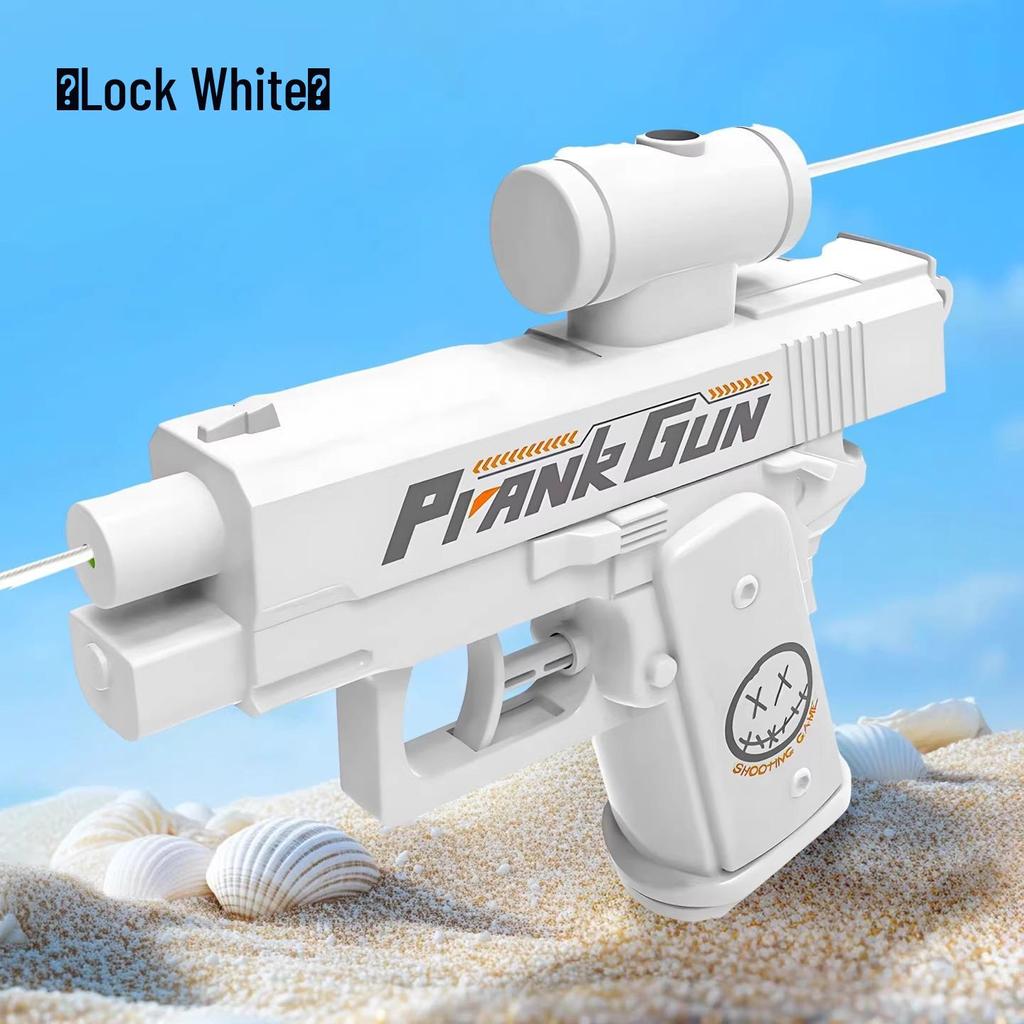 Quirky Double-Sided Squirt Gun: Reverse Spray Toy for Fun Water Pranks