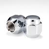 Suzuki Light "Genuine Type" 4 Hole Aluminum Wheel Nuts Chrome Plated 16 Pieces