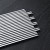 AOOSY Chopsticks, Set of 10, 24cm, Stainless Steel, Korean Metal, Vacuum-Sealed, Lightweight, Korean Tableware, Made In Our Own Factory, Mirror Finish