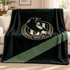 Collingwood Football Club Decke Flanelldecke Weiche Gemütliche Plüschdecke für Sofa Bett Leichte Heimdekoration Outdoor Camping