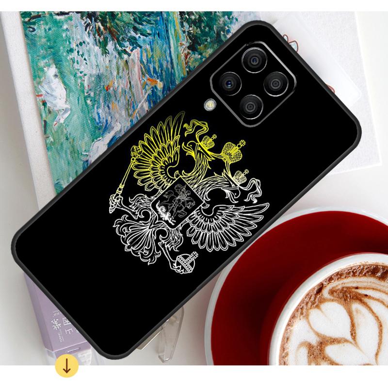 

Russia Russian Coat Of Arms Case For Samsung Galaxy M13 M16 M11 M21 M31 M20 M23 M54 M14 M34 M52 M32 M12 M36 M56 M15 M55 Samsung M30s
