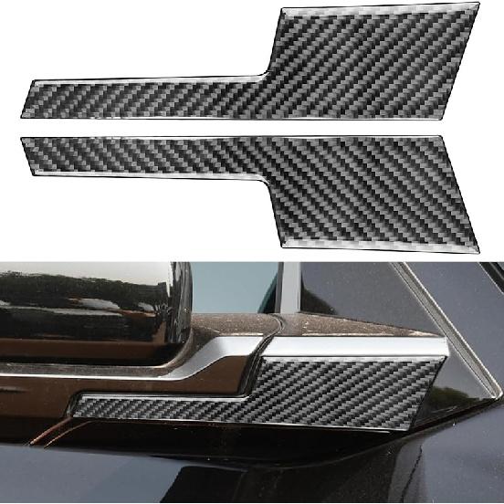 NVCNX Real Premium Carbon Fiber for Toyota Tundra -2026 / Sequoia -2026 2024 2025 Car Center Console Drive Mode Knob Cover Interior Trim Accessories