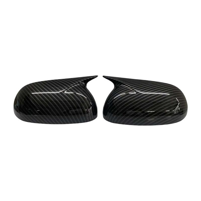 Car Rearview Accessories Door Mirror Cover For Kia Picanto 2012-2025 Carbon Fiber Black Car Styling Decoration Modify A Car