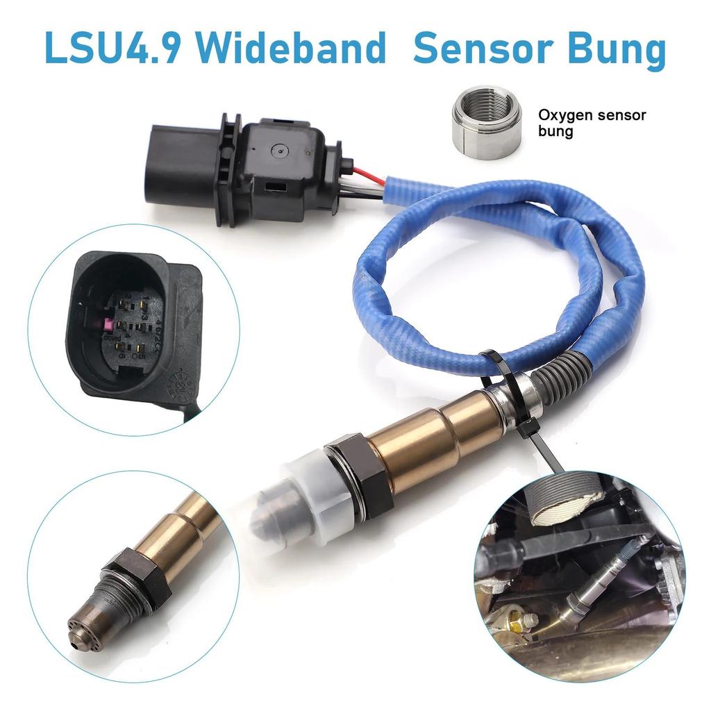 O2 Controller Air Fuel Ratio Gauge Kit EM 30-0300 X-Series Wideband UEGO AFR LSU 4.9 0258017025 Sensor Kit for Car Oxygen Sensor