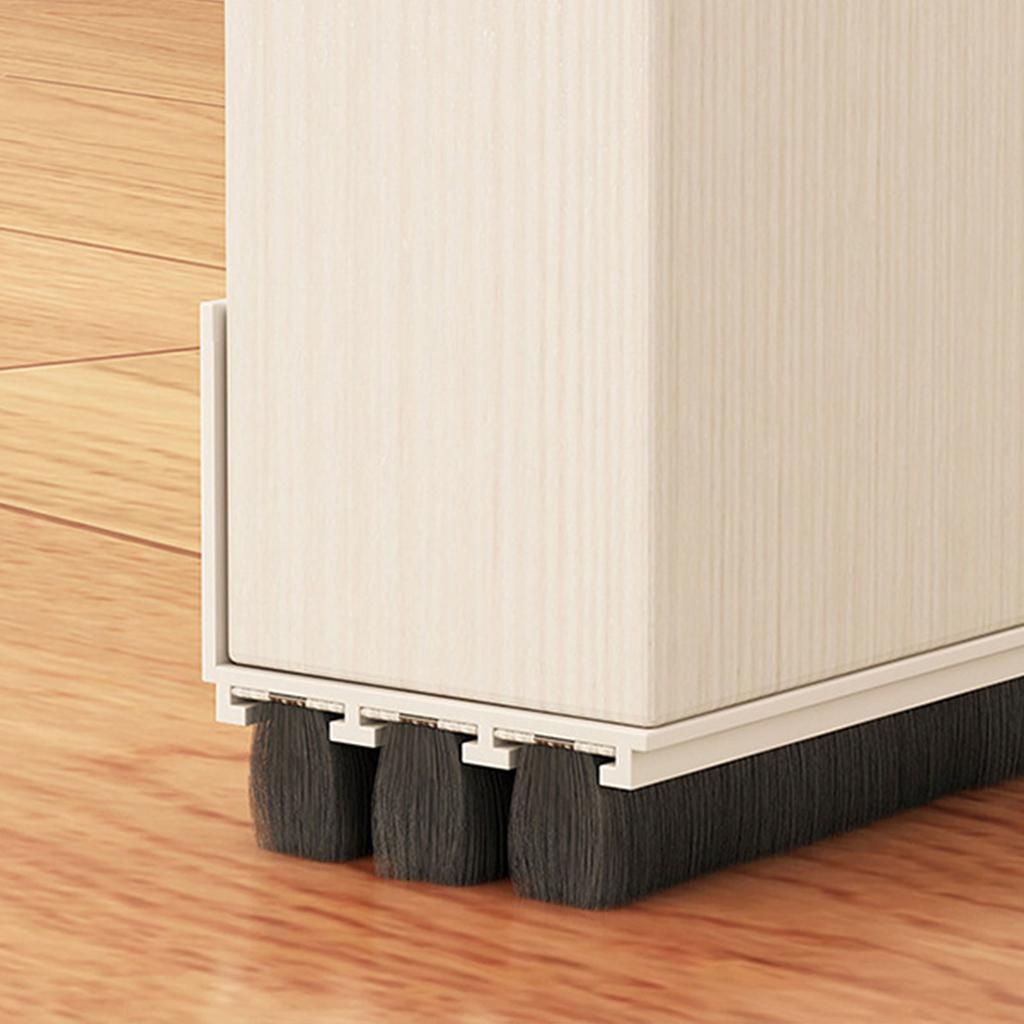Under Door Draft Stopper Noise Blocker Interior Front Door Sweeps Dustproof Door Bottom Seal Blocker Easy Installation