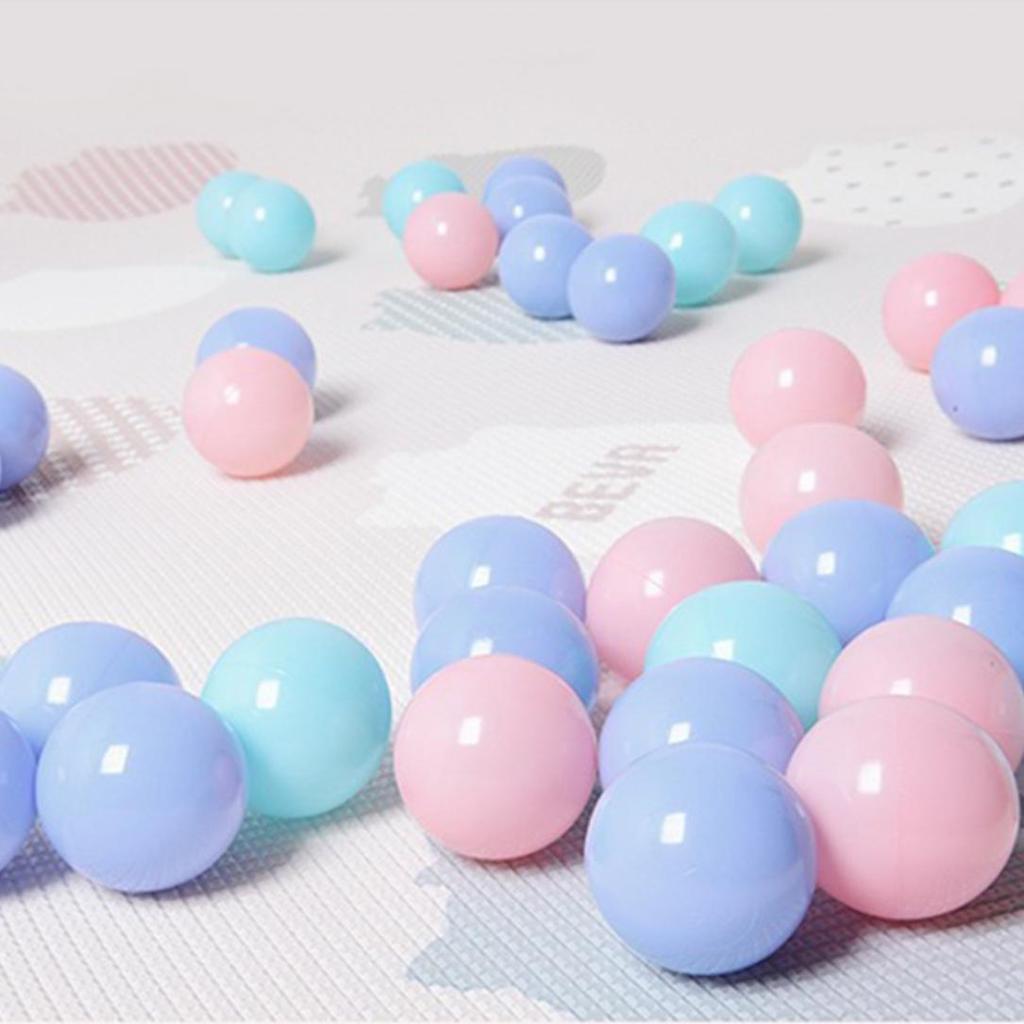Blue Panet 25Pcs/Set 5.5cm Soft Colorful Ocean Ball Crush Proof Baby Children Swim Pit Toy