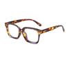 3pcs New Square Reading Glasses Men Women Oversized Glasses Frame Fashion High-definition Presbyopia Eyeglasses Rivets Eyewear