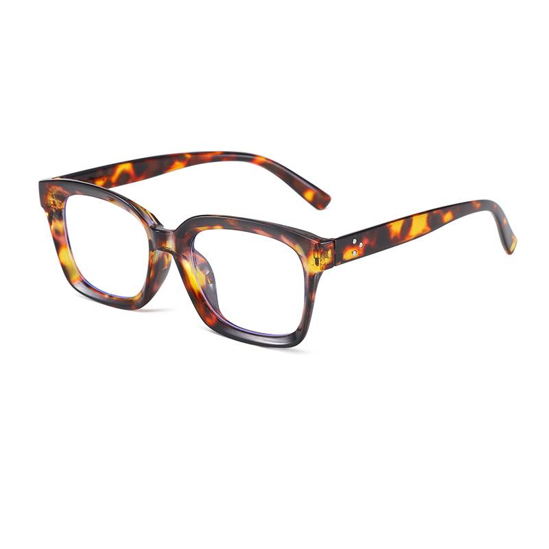3pcs New Square Reading Glasses Men Women Oversized Glasses Frame Fashion High-definition Presbyopia Eyeglasses Rivets Eyewear