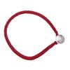 Ox Zodiac Bracelet Red Rope S925 Silver Ornament Woven Bracelet Accessory for Men Women