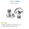 SMALLRIG 1/4 Inch Screw Camera Fixing Screw Set of 2 1/4 Inch Knob 1/4"-20 Thread Camera Fixing Screw Quick Release Camera Fixing Screw Camera Fixing